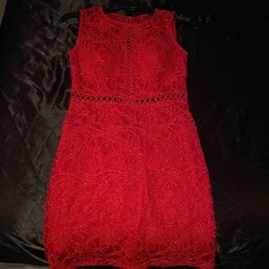 Jodi Kristopher Mini length cocktail dress